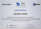 Dr. Dt. Mehmet Derici Diş Hekimi sertifikası