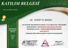 Dyt. Sümeyye Şimşek Diyetisyen sertifikası