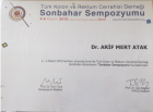 Op. Dr. Mert Atak Genel Cerrahi sertifikası