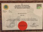 Op. Dr. Abubekir Böyük Üroloji sertifikası