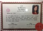 Op. Dr. Fatma Oktay Göz Hastalıkları sertifikası