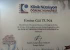 Dyt. Emine Gül Tuna Cıkıt Diyetisyen sertifikası