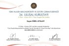 Op. Dr. Sibel Atalay Plastik Rekonstrüktif ve Estetik Cerrahi sertifikası