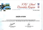 Uzm. Dr. Ersin Aydın Dermatoloji sertifikası
