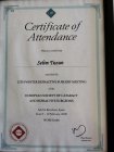Op. Dr. K. Selim Tüzün Göz Hastalıkları sertifikası