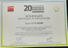 Dt. Fethi Bayar Diş Hekimi sertifikası