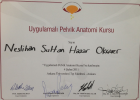 Op. Dr. Neslihan Sultan Hazar Kadın Hastalıkları ve Doğum sertifikası