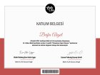 Psk. Dan. Berfin Akgül Psikolojik Danışman sertifikası
