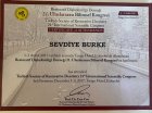 Dt. Sevdiye Umer Diş Hekimi sertifikası