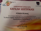 Uzm. Dyt. Püren Dilmaç Diyetisyen sertifikası