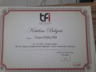 Dt. Doğan Yeşilçayır Diş Hekimi sertifikası