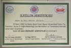 Op. Dr. Halil İbrahim Gökpınar Genel Cerrahi sertifikası