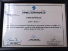 Psk. Fırat Bulut Psikoloji sertifikası