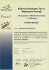Uzm. Dr. Bilgehan Biçer Fiziksel Tıp ve Rehabilitasyon sertifikası