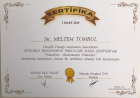 Uzm. Dyt. Meltem Tombul Diyetisyen sertifikası