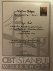 Uzm. Kl. Psk. Arzu Ünal Psikoloji sertifikası