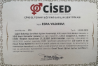 Klinik Psikolog  Esra Yıldırım Psikoloji sertifikası
