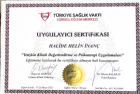 Psk. Halide Helin İnanç Psikoloji sertifikası