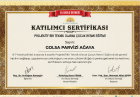 Uzm. Psk. Dan. Golsa Ağaya Psikolojik Danışman sertifikası