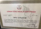 Uzm. Kl. Psk. Behiye Sakaoğlu Psikoloji sertifikası