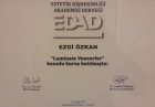Dt. Ezgi Özkan Özben Diş Hekimi sertifikası