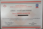 Psk. Derya Alageyik Psikoloji sertifikası