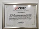 Op. Dr. Veysel Toprak Kadın Hastalıkları ve Doğum sertifikası