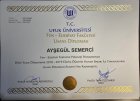 Uzm. Psk. Ayşegül Semerci Psikoloji sertifikası