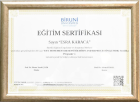 Psk. Esra Karaca Psikoloji sertifikası