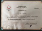 Op. Dr. Murat Öztürk Kadın Hastalıkları ve Doğum sertifikası