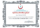 Uzm. Psk. Muhammed Demir Psikoloji sertifikası