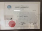 Yrd. Doç. Dr. Ş. Serkan Hezar Ortopedi ve Travmatoloji sertifikası
