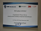 Dt. Ceylan Saygılı Diş Hekimi sertifikası