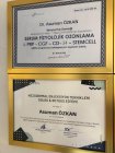 Uzm. Dr. Asuman Özkan Tıbbi Biyokimya sertifikası