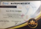 Dyt. Duygu Yıldırım Sökmen Diyetisyen sertifikası