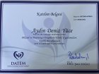 Uzm. Psk. Dan. Aydın Deniz Yüce Psikoloji sertifikası