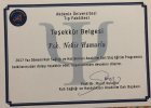 Uzm. Kl. Psk. Nehir Hamurlu Evciler Psikoloji sertifikası