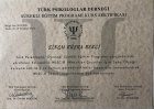 Uzm. Psk. Sinem Büşra Bekçi Psikoloji sertifikası