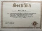 Prof. Dr. Hasan Kaplan Genel Cerrahi sertifikası