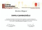 Uzm. Dr. Dt. Damla Şahbazoğlu Diş Hekimi sertifikası