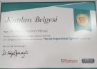 Dt. Burcu Keskin Yılmaz Diş Hekimi sertifikası