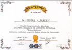 Dyt. Zahra Alizade Diyetisyen sertifikası