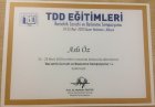 Uzm. Dyt. Aslı Öz Diyetisyen sertifikası