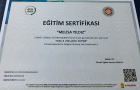 Psk. Melisa Yıldız Psikoloji sertifikası