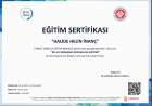 Psk. Halide Helin İnanç Psikoloji sertifikası