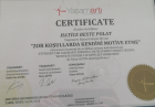 Uzm. Kl. Psk. H.Beste Polat Varlı Psikoloji sertifikası