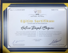 Psk. Hatice Başak Yazıcı Psikoloji sertifikası