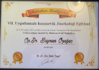 Op. Dr. Bayram Özağaç Kadın Hastalıkları ve Doğum sertifikası