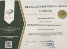 Psk. Gözde Dikilitaş Psikoloji sertifikası