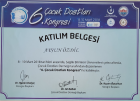 Uzm. Dr. Aysun Özdil Çocuk Sağlığı ve Hastalıkları sertifikası
